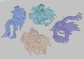 Sonegg Doodles by greyferness