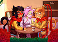 Coffee flavor comfort (Commission) by ScorcherPhoenix