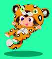 ocelot girl by Glitchelsalsero