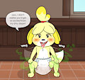 Isabelle's Bathroom Break (Adult Rated) by HydroFTT