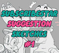 Subscribestar Suggestion Sketches #1 by Tenerius