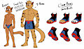 Swat Kats Sketch Ref + Claw Paw Shoes by RaxkiYamato