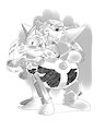 Antoine Robotnik & Rotor Robotnik by BlackFlash09