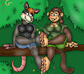 Interlocked Tree Buddies by TheRedSkunk