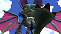 (MMD) Catbat Loomzoom by HarmonyBunny