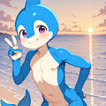 Beach boy by DainenDog