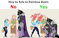 How to Talk to Rainbow Dash by Evehly