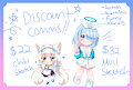 Special Discount comms CLOSED!!!!