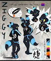 [ COMM ] Refsheet for Ziggy by Kaisarion