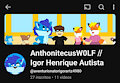 AnthonitecusWolff's official YouTube channel by AnthonitecusWolff