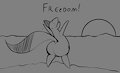 Spooky Draws - Freedom! by GrayscaleRain