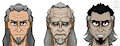 Marcus Cain Faces by SnowyOwlKonnen