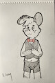 Tuxedo Bun by KitsunoGray