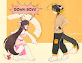 DOWN BOY!! by Sunnynoga