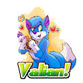 YCH Badge for Valian  by DouglasCat