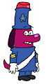 Chowder Animals: Sergeant Hoagie by KiffAndFriends