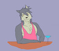 蒼月 洸哉 -- Birthday Beach Bar Flirting by Sushivalry