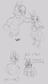 Fox Fighting by BourbonRobot