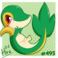 Snivy by NyanHiro