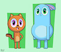 Kiff and Barry by NexusPolygon