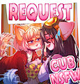 ~ "Request" ~ [cover + page 1] by DeadNikki