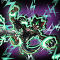 Neon Zeraora in: Giga Impact by Pux