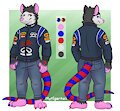 Ref sheet commissions for Tom T by Mytigertail