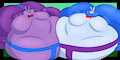 Sumo Bonnie's by KingBigWolf