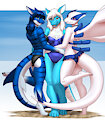 [C] Blue Trio by MykeGreywolf