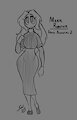 Fanart Fun - Maria Robotnik by GrayscaleRain