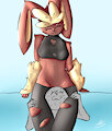 !FREE YCH! | Lopunny's squashing thighes {3/3 SLOTS} by DuArtPengu