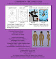Commission Price Sheet 2025 by WolfgerLynel