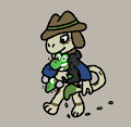 Inconspicuous yoshi plush by Linker