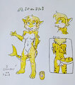 Airashi the Shark - Cute lil ref