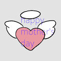 Happy Mother's day angel heart by OfficalCherry