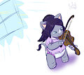 Elsa's Violin Playing -By HangyakuNeko-
