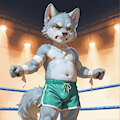 [Request] Cub Wolf Wrestler by yisikopato