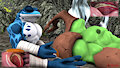 Ranno and Kragg's heartbeats while meditating by theHappyHeartMan