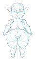 (horny)shortstack goblin template by Arakasa