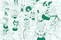 Slimeghoul Scribblepage by Xaxoqual