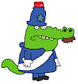 Chowder Animals: Officer Grinder by KiffAndFriends