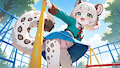 cat skirt by retroruff