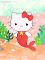 Hello Mer-Kitty by MrRoseLizard