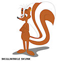 Skullwinkle Skunk by Aardbox1995