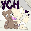 Open YCH 611 - Plushie Hug (unlimited slots available) by UniaMoon