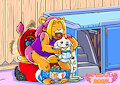 Potty Training With Terriermon by Friar