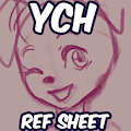 YCH - Reference sheet (1 & 4 OPEN) by MidnightGospel
