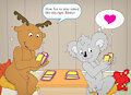 "George and Blinky...naked cards games!(Gift Pic)" by nelson88