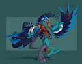 Peacock cocatrice by Jerrert