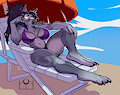 Weremom beach edition [SFW] by ErroKioslem